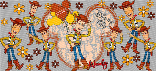 16oz Disney-D 2516